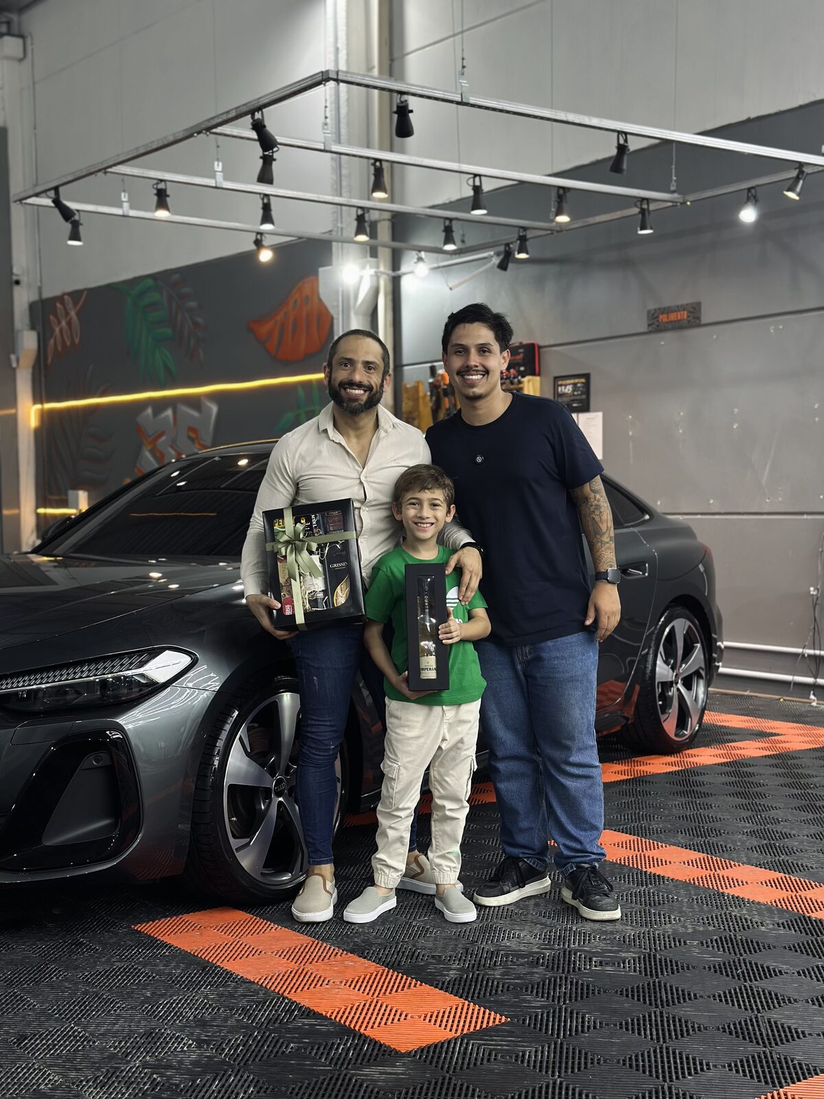 Cliente satisfeito com Audi A7 protegido, Santa Cruz do Sul